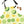 Citrus Pattern Kitchen Apron - 100 Percent Polyester - Dipaliz - one Size - Aprons