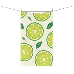 Citrus Slice Tea Towels - Vibrant Lemon Charm Kitchen Decor - Dipaliz