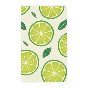 Citrus Slice Tea Towels - Vibrant Lemon Charm Kitchen Decor - Dipaliz