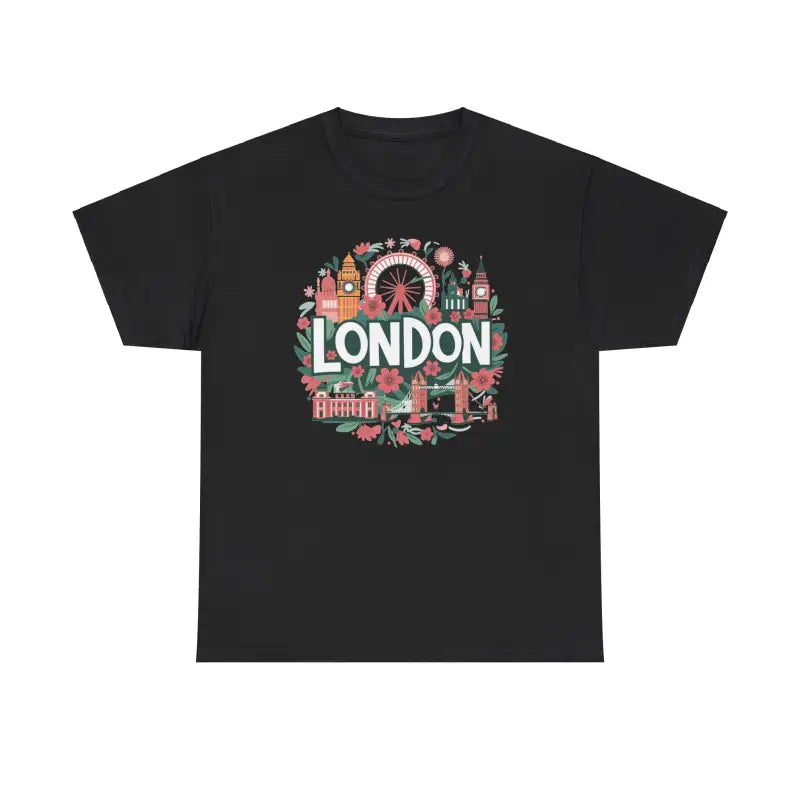 City of London Unisex Heavy Cotton Tee: a Wardrobe Essential - T-shirt