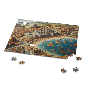 City Style Puzzle Urban Jungle Adventure - Jigsaw - Dipaliz