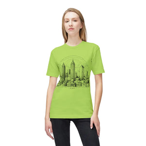 Stylish Atlanta City Skyline T-shirt - Unisex Trendy - Dipaliz - T-shirts