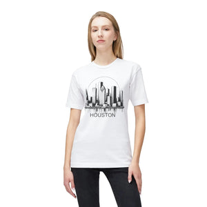 Trendy Houston Skyline Tee - Cotton City Pride Shirt - Dipaliz - T-shirts