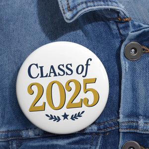 Vibrant Graduation Badges - Metal Student Gifts - Dipaliz - Pinback Buttons