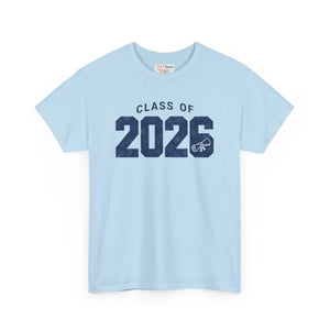 Class of 2026 Navy Retro Tee - Collegiate Cotton - Dipaliz - T-shirt