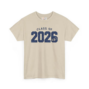 Class of 2026 Navy Retro Tee - Collegiate Cotton - Dipaliz - T-shirt