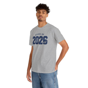Class of 2026 Navy Retro Tee - Collegiate Cotton - Dipaliz - T-shirt