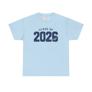 Class of 2026 Navy Retro Tee - Collegiate Cotton - Dipaliz - T-shirt