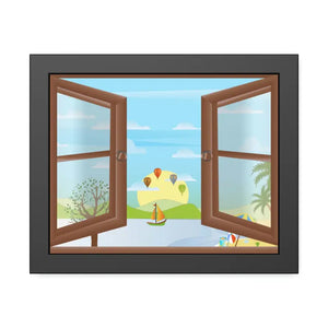 Framed Paper Posters - Stunning Wall Art Decor - Dipaliz - 14″ x 11″ (horizontal) / Black Frame / Fine - Prints &