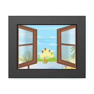 Framed Paper Posters - Stunning Wall Art Decor - Dipaliz - 8’’ x 6’’ (horizontal) / Black Frame / Fine - Prints &