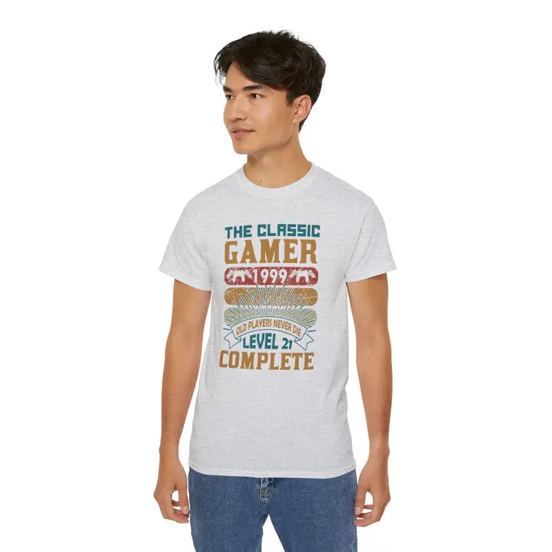 Level Up your Style with the Classic Gamer Tee - T-shirt