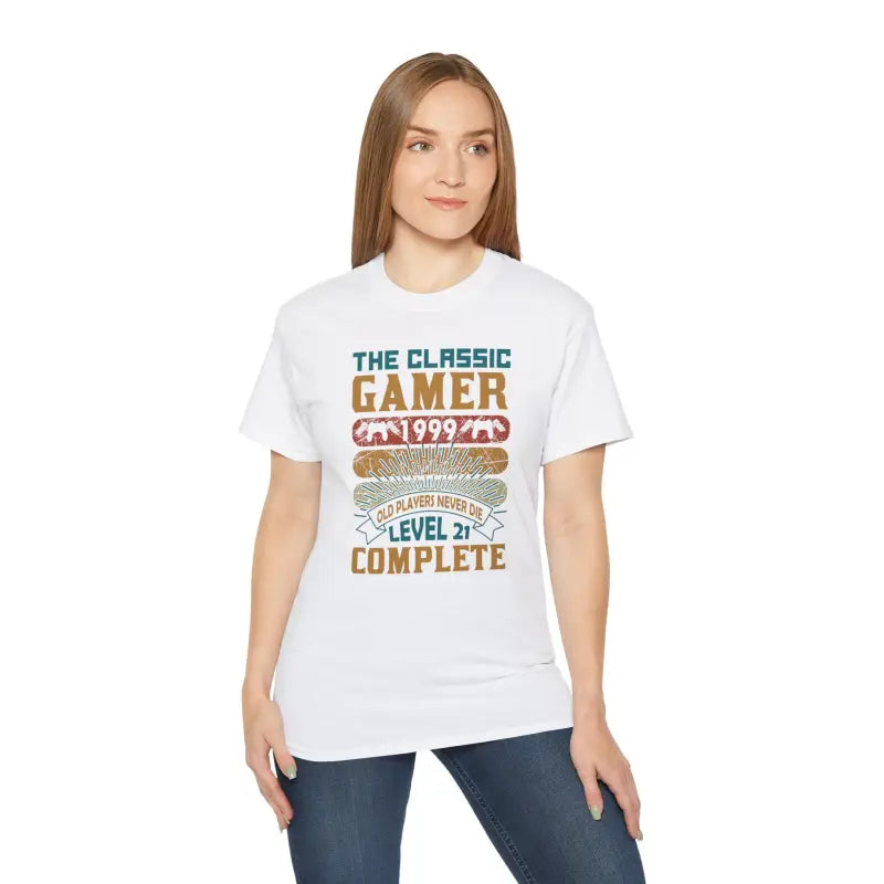 Level Up your Style with the Classic Gamer Tee - T-shirt