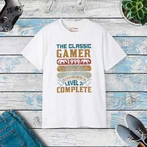 Level 2 Complete Gamer Tee - Street Style Gaming T-shirt - Dipaliz - White / s - T-shirts
