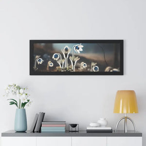 Poster - Snowdrop Flowers Gallery Canvas Wraps Framed Print - Dipaliz
