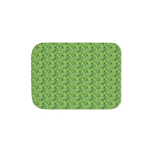 Leaf Sherpa Blanket – Warm Fleece Bedding - Dipaliz - Blankets
