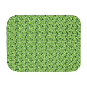 Leaf Sherpa Blanket – Warm Fleece Bedding - Dipaliz - Blankets