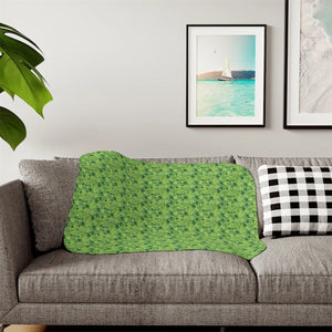 Leaf Sherpa Blanket – Warm Fleece Bedding - Dipaliz - Blankets