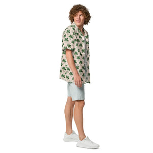 Eco-friendly Stripes Unisex Button Shirt - Summer - Dipaliz - Shirts
