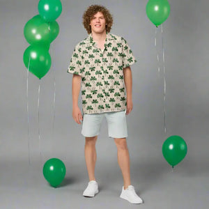 Stripes Unisex Button Shirt - Eco Friendly Summer Style - Dipaliz - Shirts