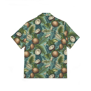 Lush Coconut Palm Hawaiian Shirt - Tropical Camp - Dipaliz - Shirts - s
