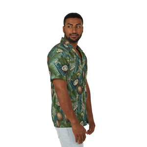 Lush Coconut Palm Hawaiian Shirt - Tropical Camp - Dipaliz - Shirts - s