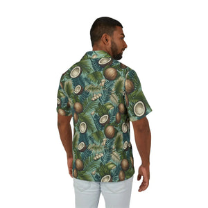 Lush Coconut Palm Hawaiian Shirt - Tropical Camp - Dipaliz - Shirts - s