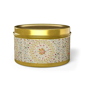 Coconut Soy Wax Tin Candles - Zinc-free Cotton Wick - Dipaliz