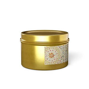 Coconut Soy Wax Tin Candles - Zinc-free Cotton Wick - Dipaliz