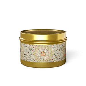 Coconut Soy Wax Tin Candles - Zinc-free Cotton Wick - Dipaliz