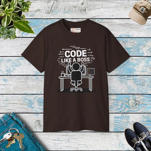 Bold Code Champs Unisex Ultra Cotton Tee - Dipaliz - T-shirts