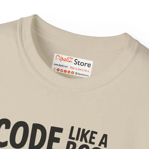 Boss Ultra Cotton Tee - Epic Coding Comfort Style - Dipaliz - T-shirts