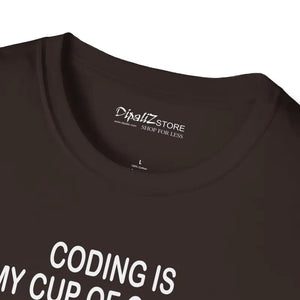 Computer Programmers Coding Tee Ultra Soft Cotton Shirt - Dipaliz - T-shirts