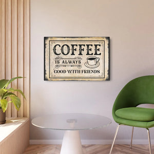 Metal Art Sign – Aluminum Good Vibes Decor - Dipaliz - Novelty Signs