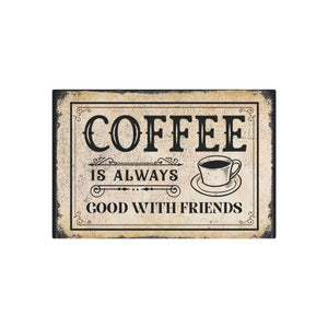 Metal Art Sign – Aluminum Good Vibes Decor - Dipaliz - Novelty Signs