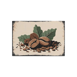 Chic Coffee Beans Metal Art Sign Modern Wall Decor - Dipaliz - Prints