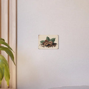 Chic Coffee Beans Metal Art Sign Modern Wall Decor - Dipaliz - Prints