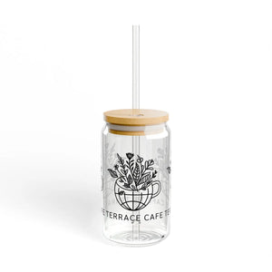 Modern Cafe Sipper Glass - Bpa Free Terrace - Dipaliz - Tumblers
