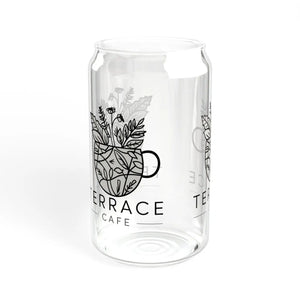 Stylish Bpa-free Sipper Glass - Terrace Cafe Design - Dipaliz - Tumblers