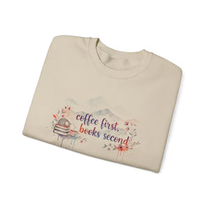 Cozy Reader Crewneck - Books Second Sweatshirt - Dipaliz - Sweatshirts