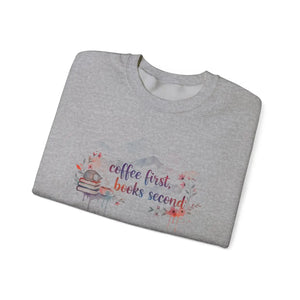 Cozy Reader Crewneck - Books Second Sweatshirt - Dipaliz - Sweatshirts