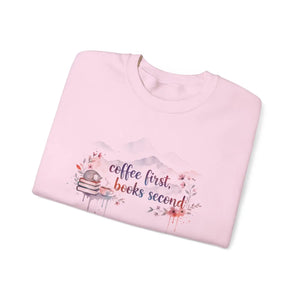 Cozy Reader Crewneck - Books Second Sweatshirt - Dipaliz - Sweatshirts