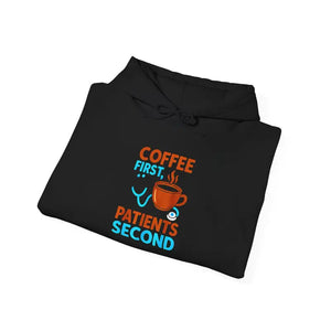 Coffee First Hoodie - Espresso Swirl Warmth - Dipaliz - Hoodies