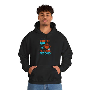Neon Coffee First Hoodie - Healthcare Professionals Print - Dipaliz - Hoodies - s
