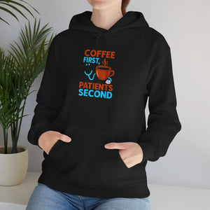 Neon Coffee First Hoodie - Healthcare Professionals Print - Dipaliz - Hoodies - s