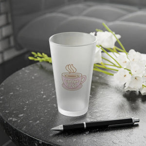 Frosted 16oz Pint Glass Matte Finish Drinkware - Dipaliz - Beer Glasses