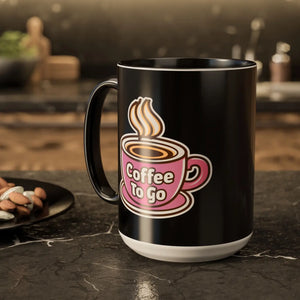 Vibrant Colorful Coffee Mugs - High-fidelity Artwork - Dipaliz