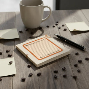 Coffee Intake Log – Sticky Note Pad - Dipaliz - Notes
