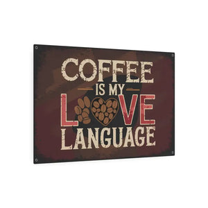 Vintage Coffee Metal Art Sign - Retro Home Decor - Dipaliz - Novelty Signs