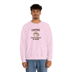 Coffee Lover Crewneck Sweatshirt - Cozy Casual Comfort Wear - Dipaliz - Sweatshirts
