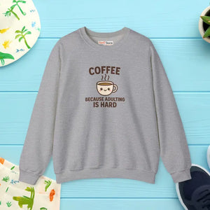 Coffee Lover Crewneck Sweatshirt - Cozy Casual Comfort Wear - Dipaliz - Sport Grey / s - Sweatshirts